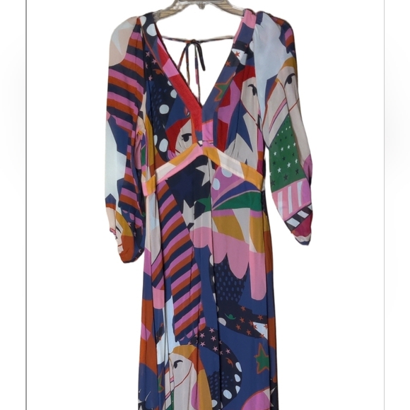 FARM Rio Multicolor Maxi Dress - Picture 11 of 12
